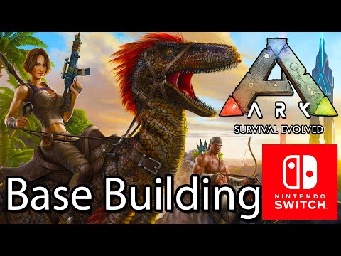 Ark Survival Evolved Switch Gameplay Base Building, Flying & Spawn Taming
