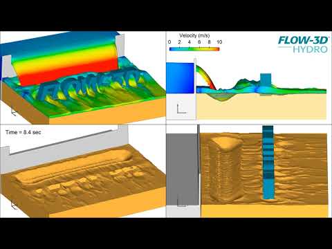 Sediment Transport | FLOW-3D HYDRO