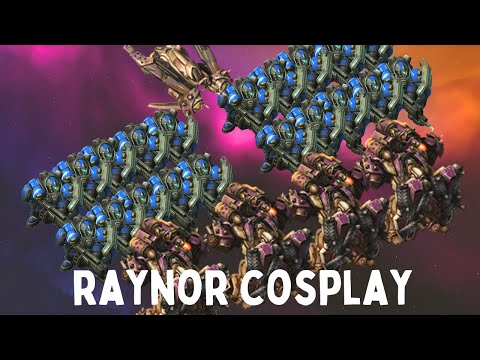 COSPLAYING RAYNOR BIO AS HAN AND HORNER - Weekly Brawl [Starcraft 2 Direct Strike]