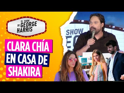 [Parte 3] ➡️ 12/01/23 El Show de George Harris || Clara Chía ESPIANDO a Shakira 💔