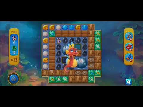 Fishdom Easy Level 9035 (with ingame boosters) @choraelmin