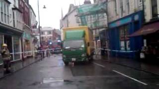 preview picture of video 'Scaffold Disaster on Eastgate, Louth'