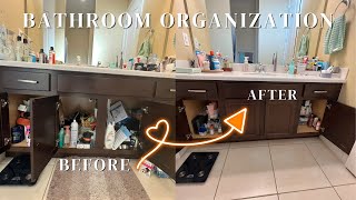 Bathroom Deep Clean with Me | Declutter & Organizing using Amazon Products