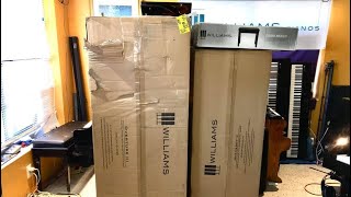 Video thumbnail for The new Williams Rhapsody III & Overture￼ III UnBoxing with Kris Nicholson￼ by KMNKeyboardVault