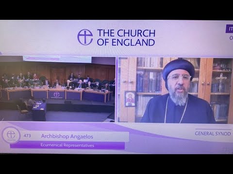 HE Archbishop Angaelos' contribution at Church of England General Synod 2022