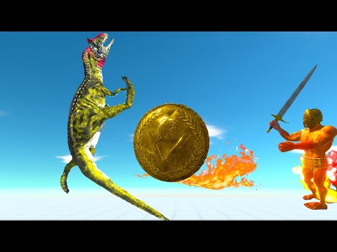 GOD ACHILLES SHIELD vs EVERY UNIT - Animal Revolt Battle Simulator ARBS