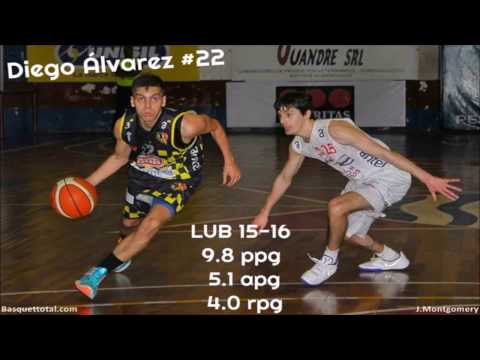 Highlight Diego Álvarez  LUB 2015-2016 #LarreBorges
