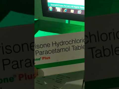 Tab Myosone plus (Eperisone HCl 50 mg and Paracetamol 325mg)