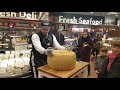 Cracking a $1300+ wheel of parmigiano reggiano