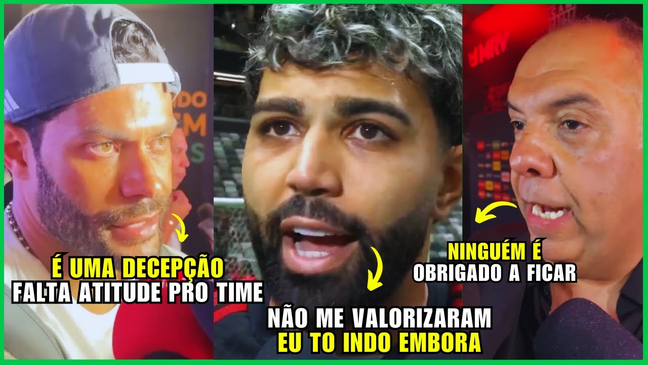 HULK DESABAFA DEPOIS DE DERROTA E GABIGOL DÁ DECLARAÇÃO ABSURDA QUE REVOLTA MARCOS BRÁS APÓS TÍTULO