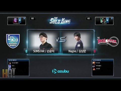 Nagne vs Sonstar - Game 1 - "The Solo King" Korean 1v1 Tournament