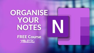 How to ORGANIZE NOTES in OneNote with Section Groups & Sub-pages