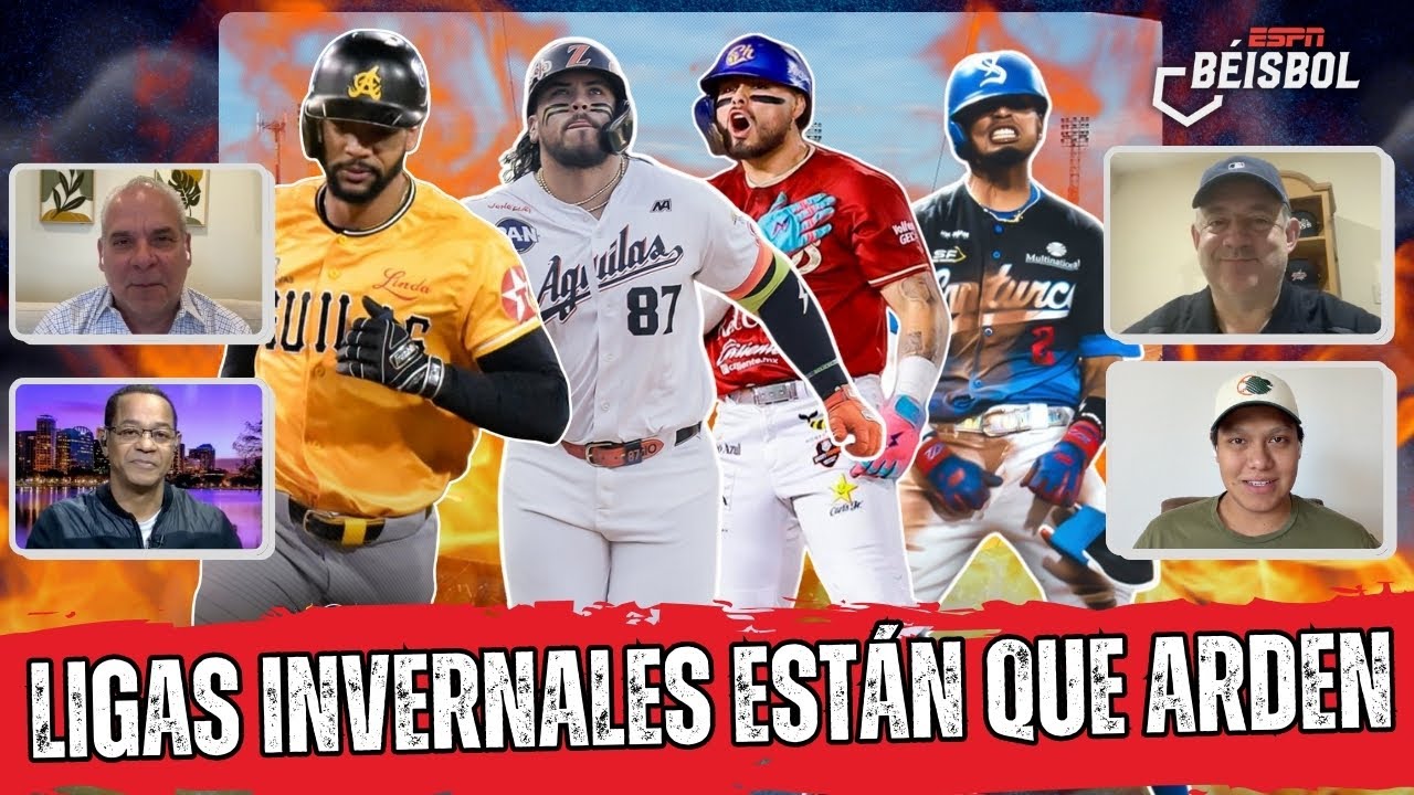LIGAS de REPÚBLICA DOMINICANA, MÉXICO Y VENEZUELA están QUE ARDEN en fases DECISIVAS | ESPN Beisbol