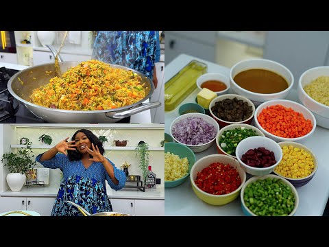 THE UPGRADED NIGERIAN FRIED RICE RECIPE | NO CURRY! | QUALITY FRIED RICE | DIARYOFAKITCHENLOVER