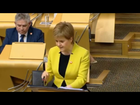 ScotRef: Accuracy of GERS - First Minister's Questions 27th April 2017