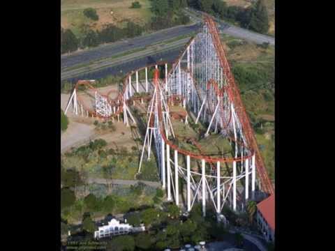 Six Flags Magic Mountain- Old pictures