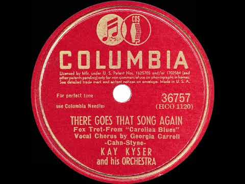 1945 HITS ARCHIVE: There Goes That Song Again - Kay Kyser (Georgia Carroll, vocal)