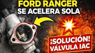 solucionando problemas en mi Ford Ranger /limpiando válvula IAC