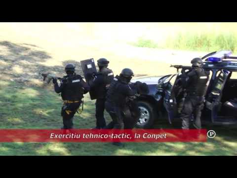 Exercițiu tehnico-tactic, la Conpet