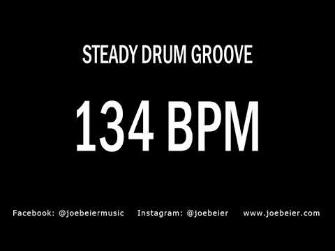 134 BPM - Rock Drum Beat - Backing Track - Practice Tool