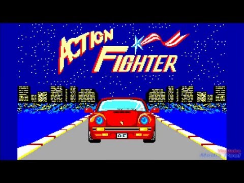 1986 Action Fighter (Sega Master System) Game Playthrough Retro