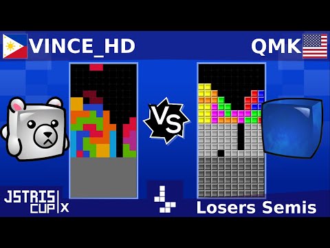 Jstris Cup X - VinceHD Vs. QMK - Losers Semis