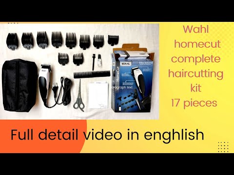 Wahl Homecut Hair clipper full details in enghlish step by step . Wahl clippers | wahl trimmer |