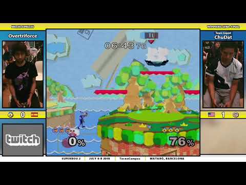 SB2 - Overtriforce (Sheik) Vs. Liquid`Chudat (IC) - Winners Semis - Melee