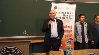 Janusz Korwin-Mikke na Uniwersytecie Ekonomicznym w Krakowie 03.04.2014