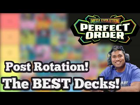 Ranking Every Pokemon TCG Deck For Post Rotation!