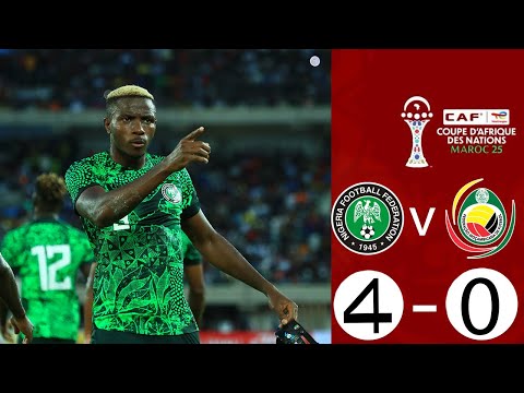 Nigeria vs Mozambique | Match Highlights & Goals | 4-0 | Full Match Recap