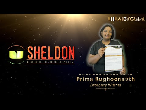 Student of the Year 2019 Category Winner – Sheldon School of Hospitality