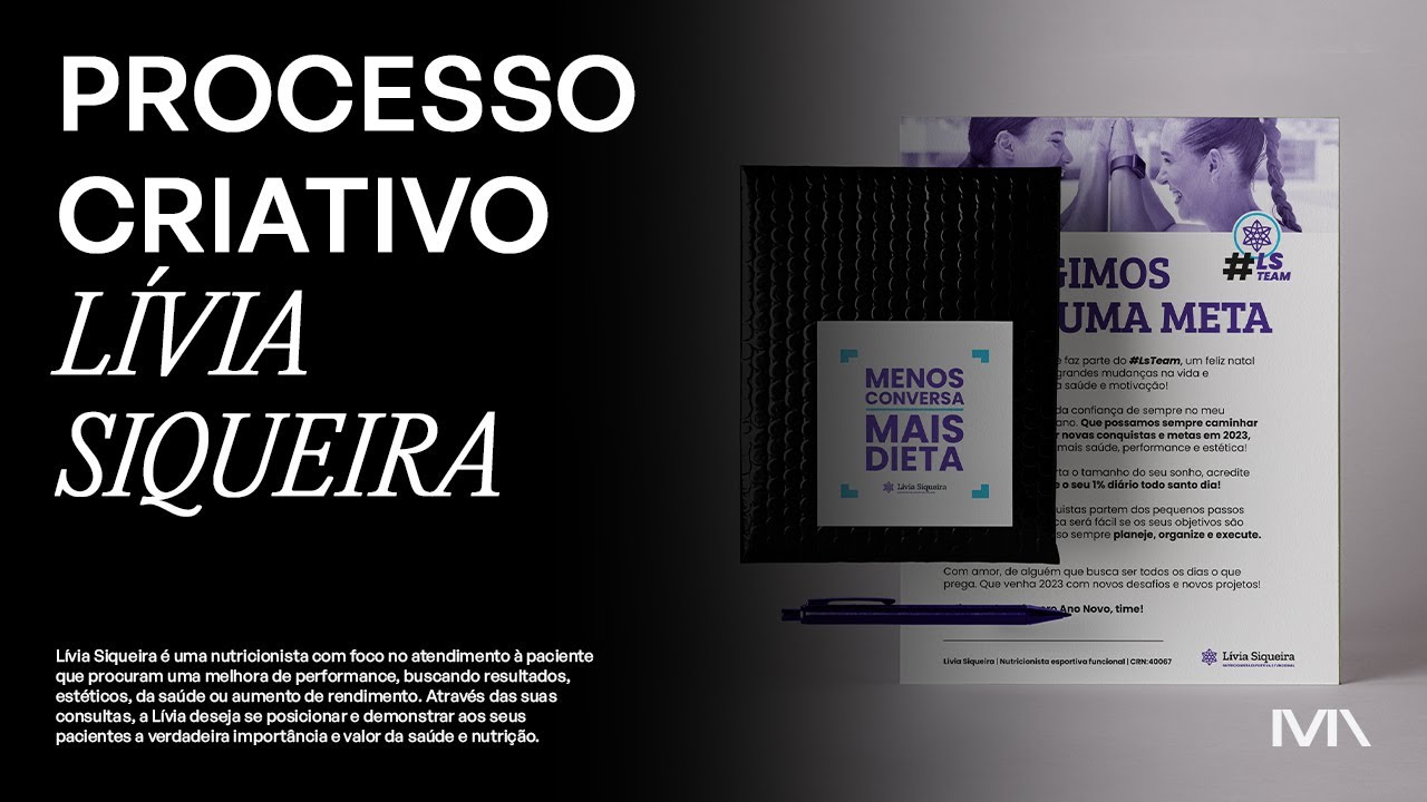 Processo Criativo - Lívia Siqueira - Branding