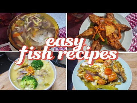 One Fish, Four Dishes || Easy Fish Recipes || Kusinerang Meranaw in Qatar #asmrfood