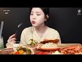 Eat With Boki ASMR MUKBANG Grilled Lobster With Cheese And Butter Steak Veggie BITES ONLY