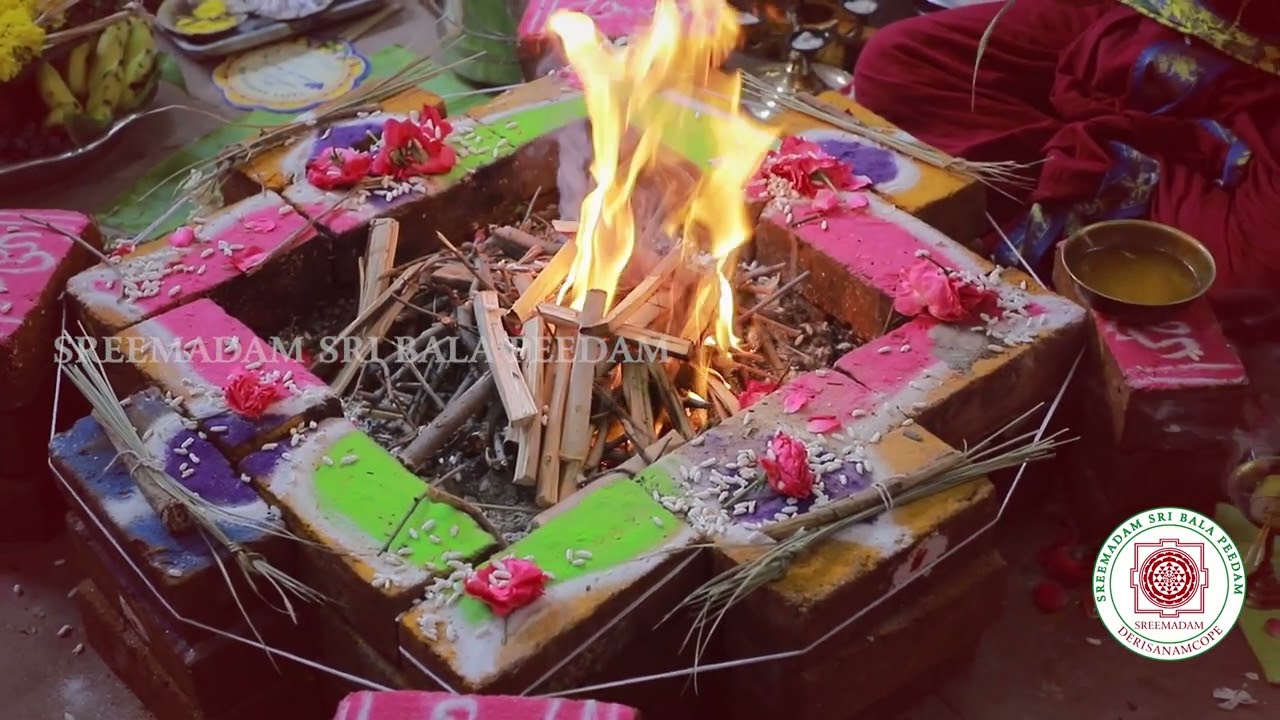 Second Kala Yagasala During Sadguru Sri SadaSiva Brahmendral Aarathanai