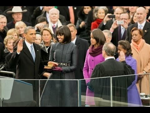 2013 - Inaugural Address and Oath - President Obama (Second Term) HD - NEW, - 21 Jan 2013