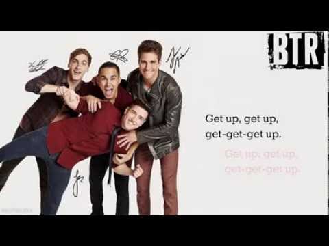 Big Time Rush-Get Up [Lyrics]
