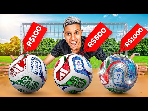 BOLA DA COPA DO MUNDO RÉPLICA vs ORIGINAL! QUAL TRIONDA É MELHOR? 