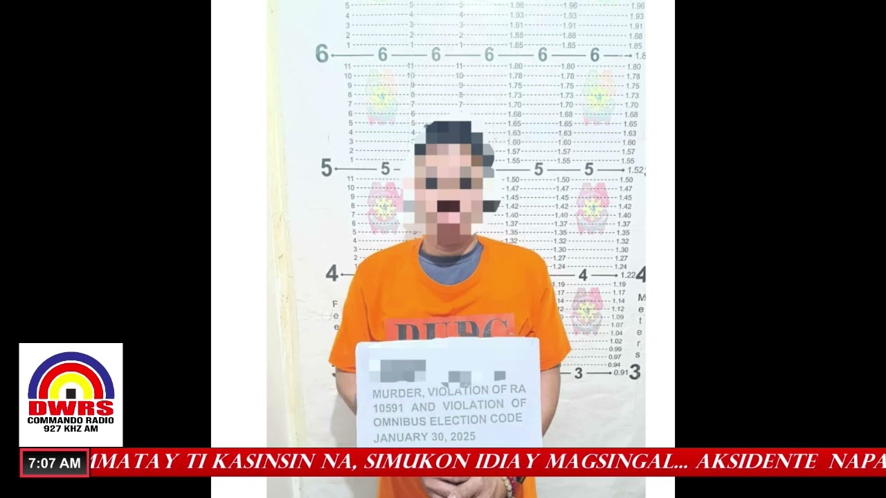 SUSPEK A PIMMATAY TI KASINSIN NA, SIMUKON IDIAY MAGSINGAL