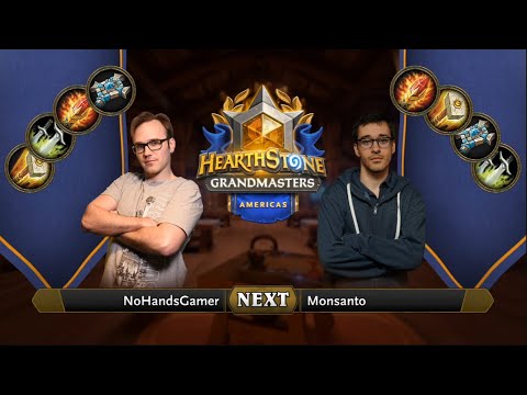NoHandsGamer vs Monsanto | 2021 Hearthstone Grandmasters Americas | Semifinal | Season 1 | Week 1