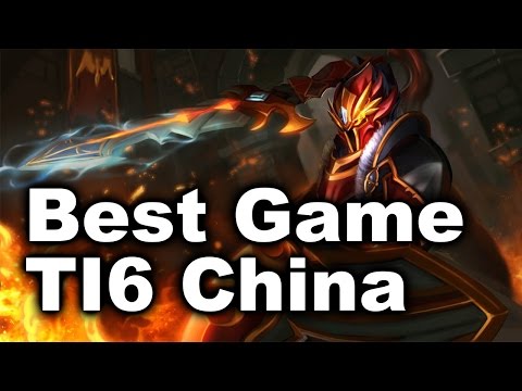 TI6 Best China Game - 89 Min iG vs VG - Dota 2