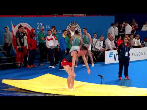 RENKERT Alexander (USA) M - 2019 Trampoline Worlds, Tokyo (JPN) - Qualification Tumbling R1