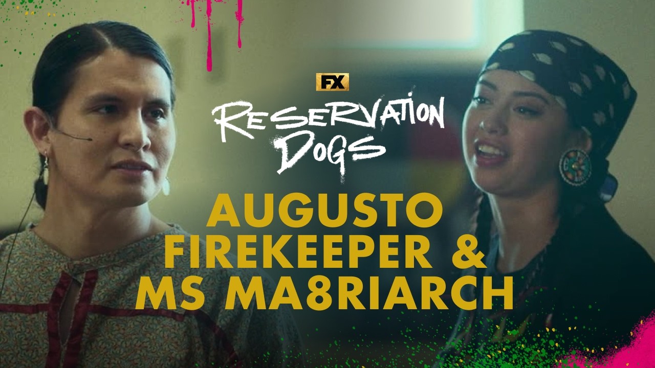Augusto Firekeeper and Ms Ma8riarch Discuss Decolonization - Scene | Reservation Dogs | FX