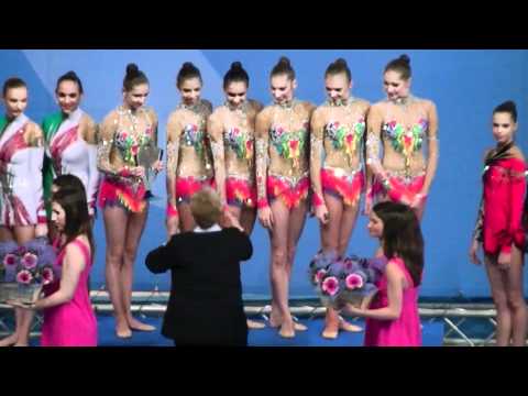World Cup Pesaro 2012 - Award Ceremony Groups AA