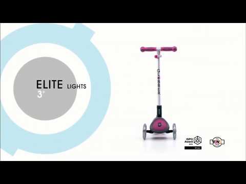 GLOBBER kelių ir alkūnių apsaugų rinkinys, mėlynas Junior XS RANGE B (25-50KG), 541-100 video