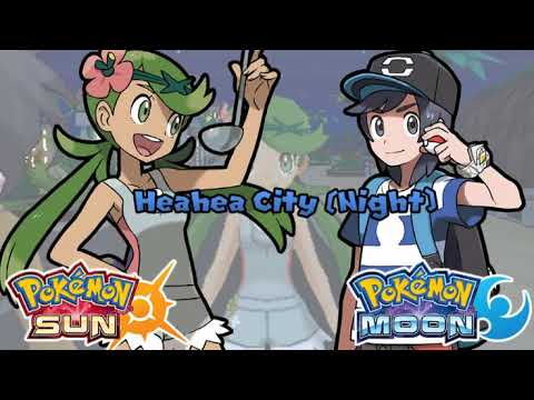 10 Hours Heahea City Night Music - Pokemon Sun & Moon Music Extended