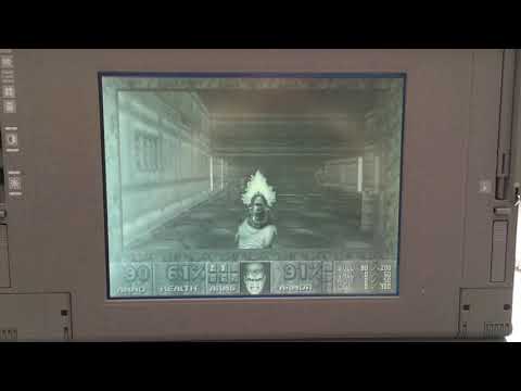 Olivetti D33 386 Luggable Disassembly + HDD Replacement + DOOM