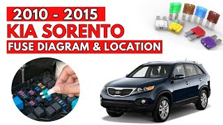 KIA Sorento (2010 to 2015) Fuse Box Diagrams & Location User Guide