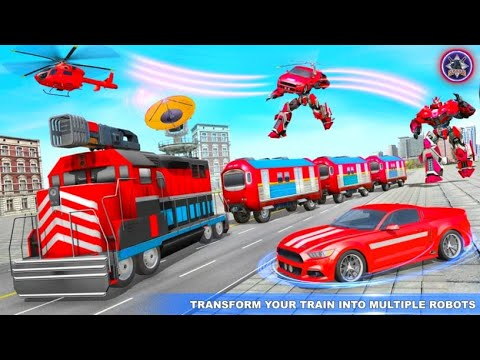 Train Robot Transforming Game 3D Robots Game Android